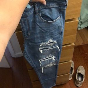 American Eagle High Rise Jegging short size 12